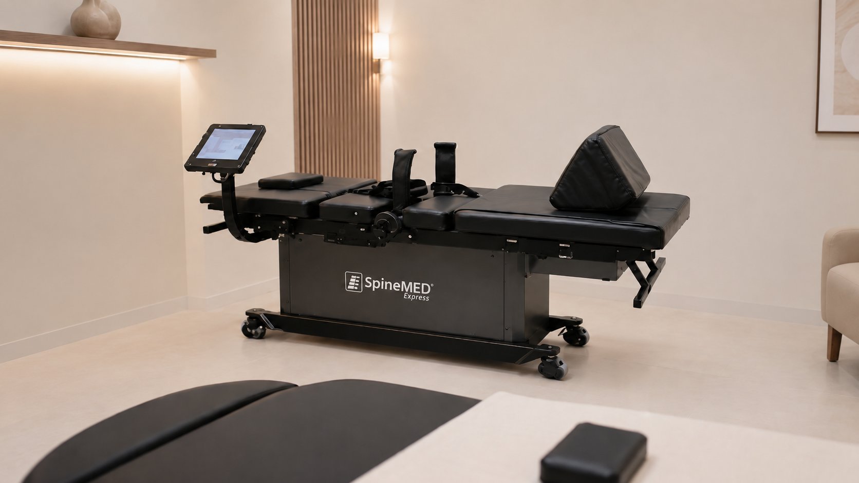 SpineMED — sistema de descompressão neurovertebral no Instituto dos Reis